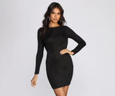 Midnight Drama Mini Dress